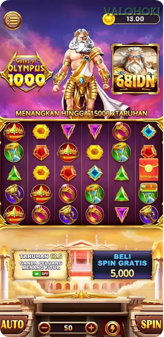 Cuplikan layar KA789 — menu navigasi