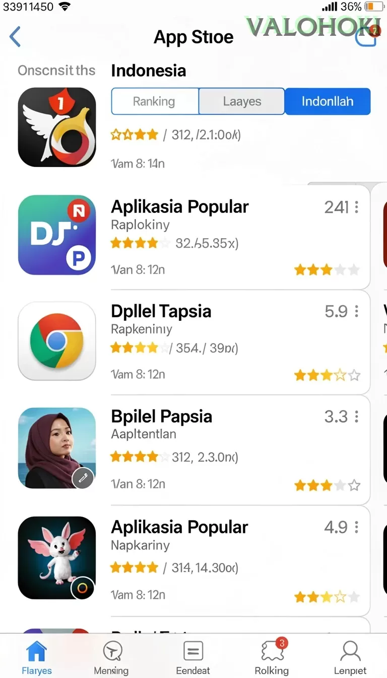 Cuplikan layar 555ZK — pengaturan akun