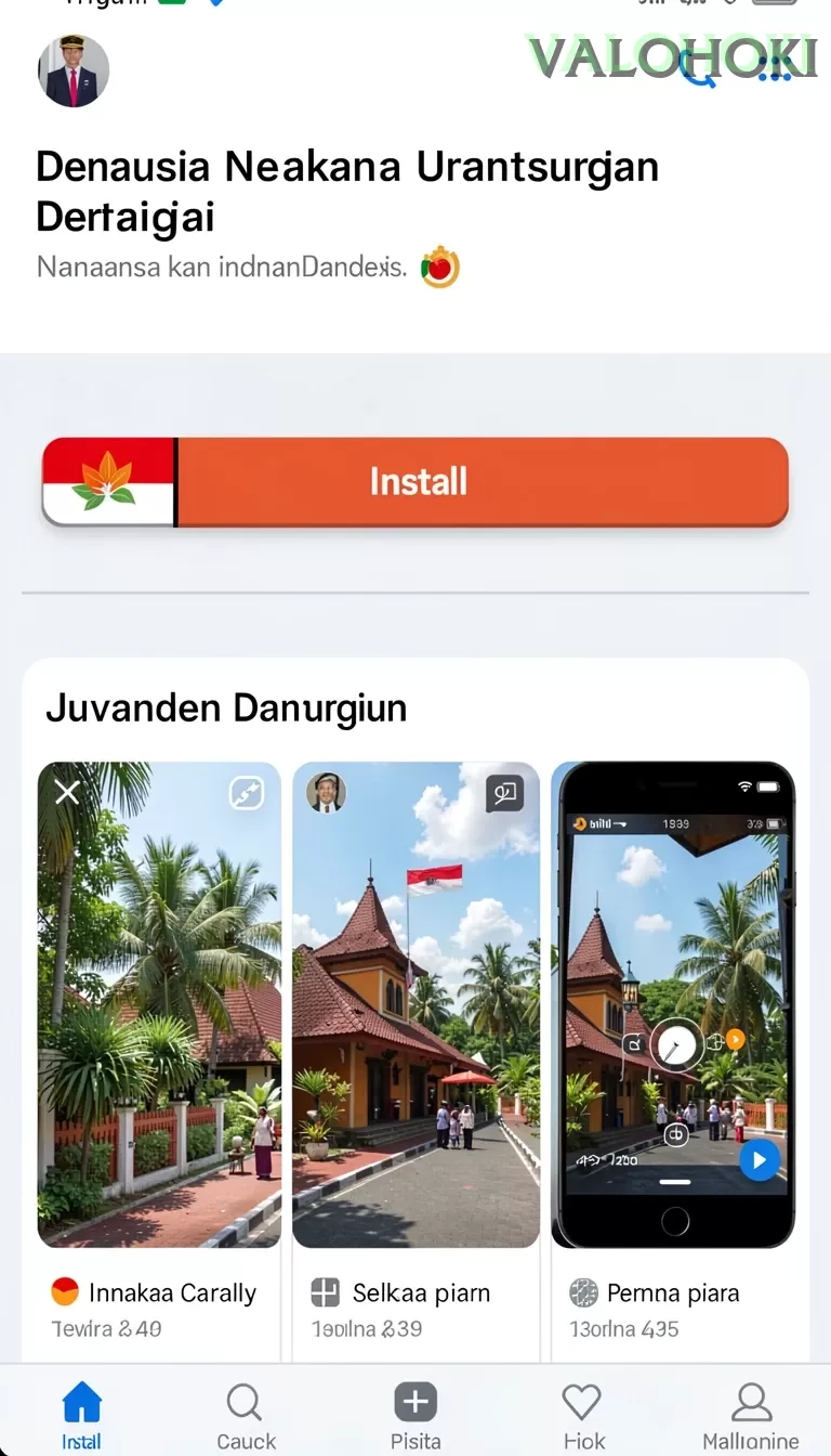 Cuplikan layar JKTGAME — pengaturan akun